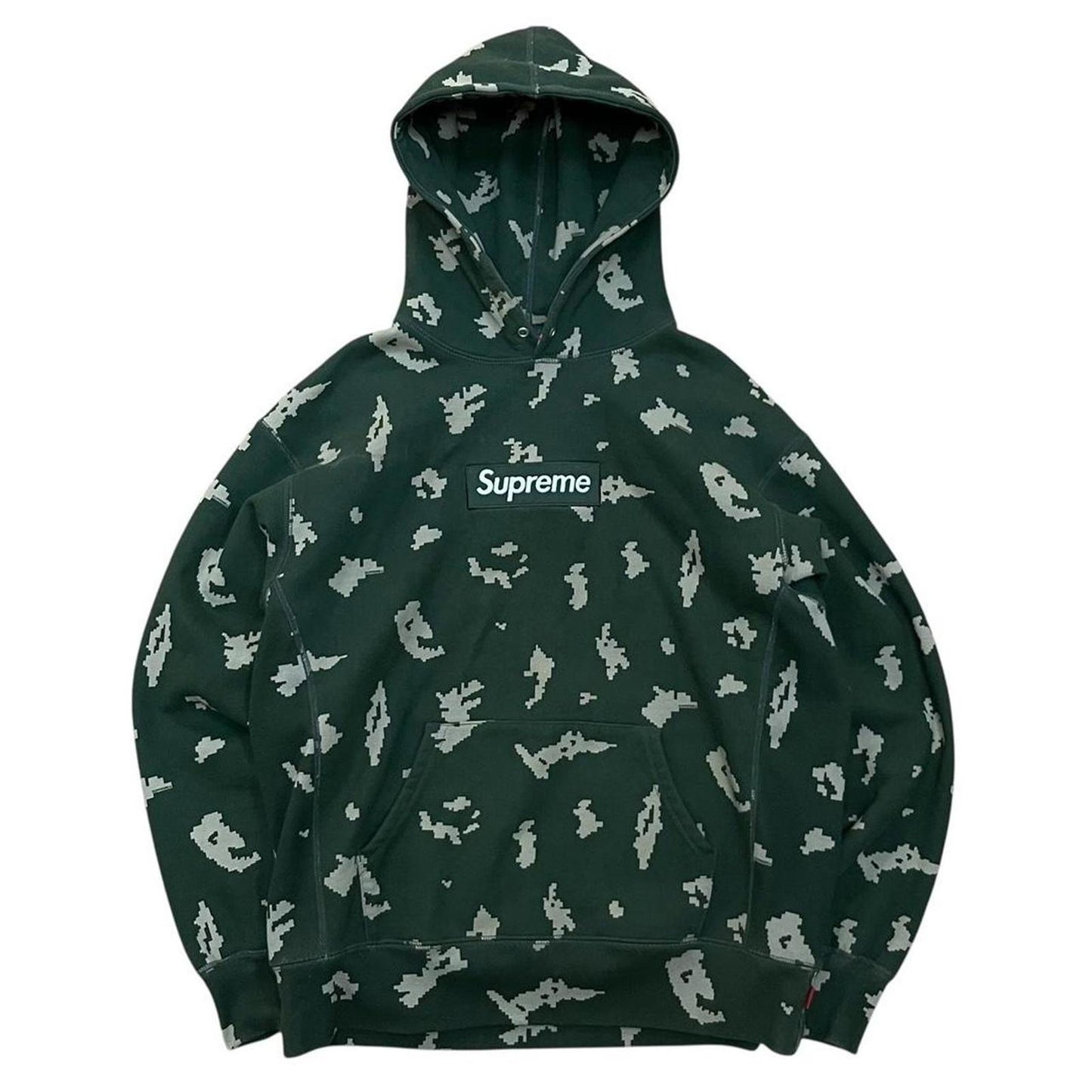 Supreme 2021 Box Logo Hoodie Digi Camo