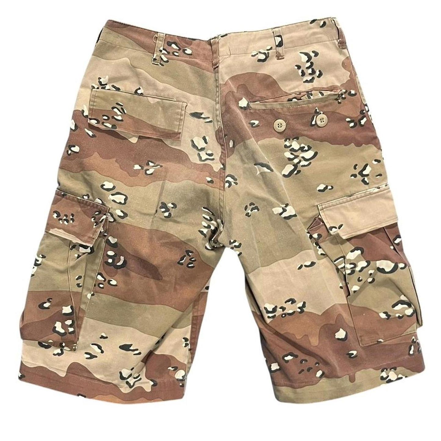 Vintage Stussy Chocolate Chip Camo Cargo Shorts