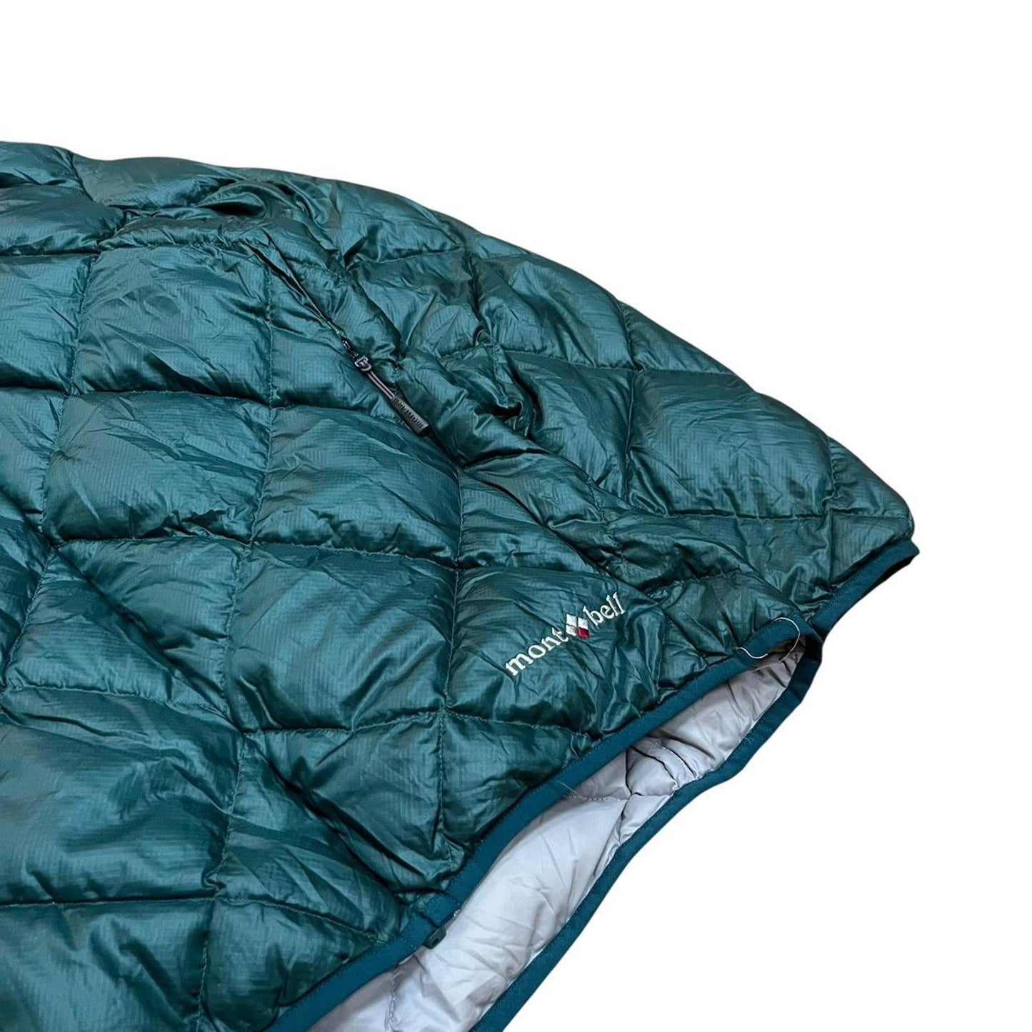 Montbell Lightweight Diamond Stitch Down Jacket Green