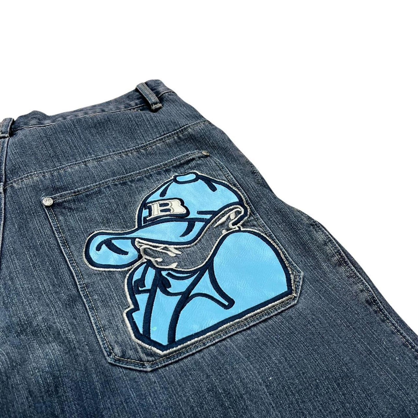 School Of Hard Knocks Navy Baggy Jorts