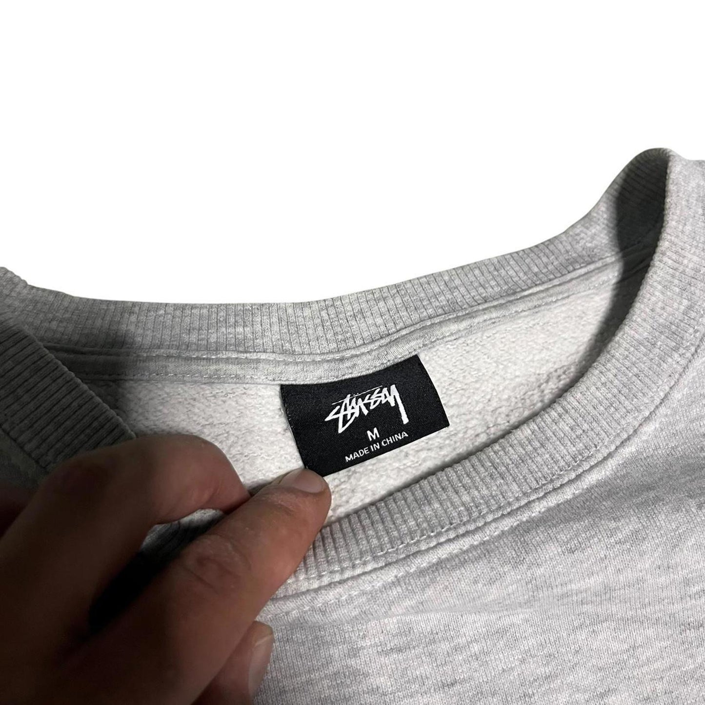 Stussy Sweatshirt White Red Navy Blue