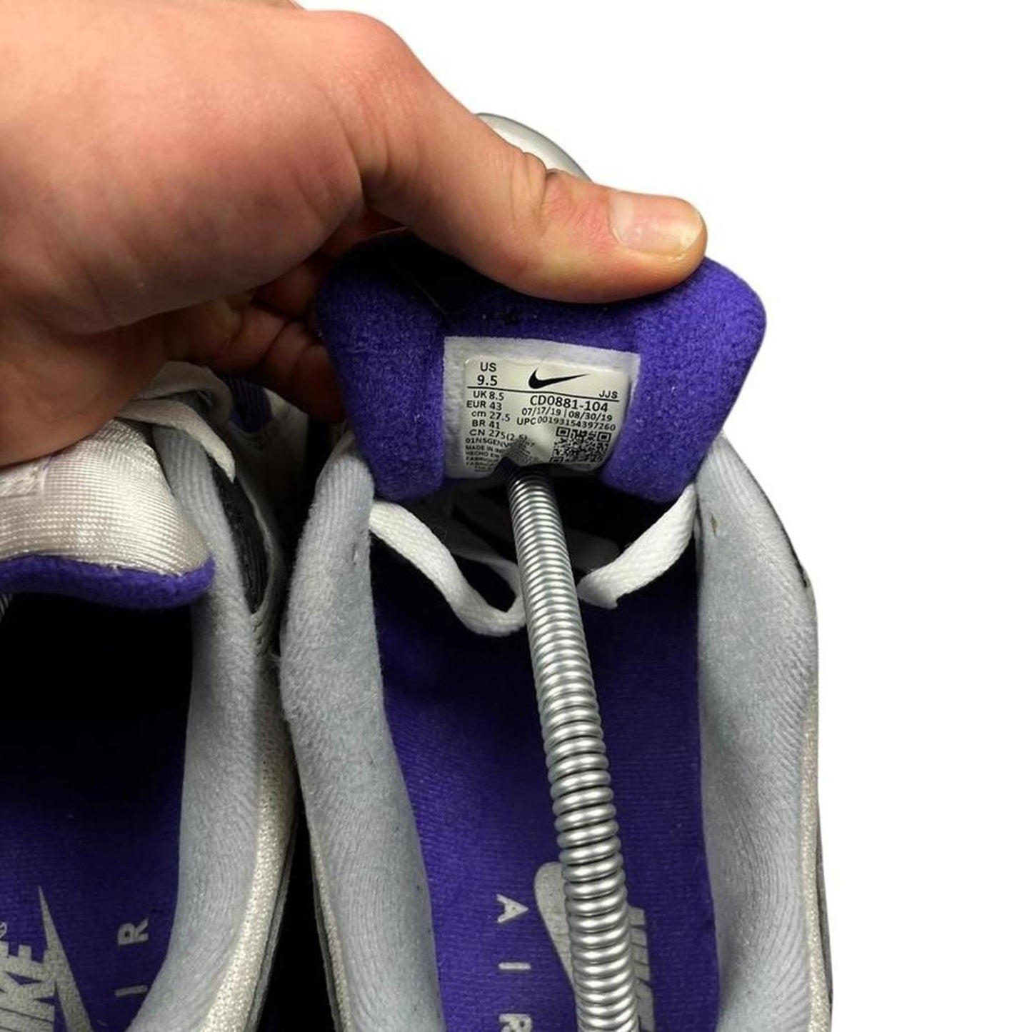 Nike Air Max 90 OG Purple White