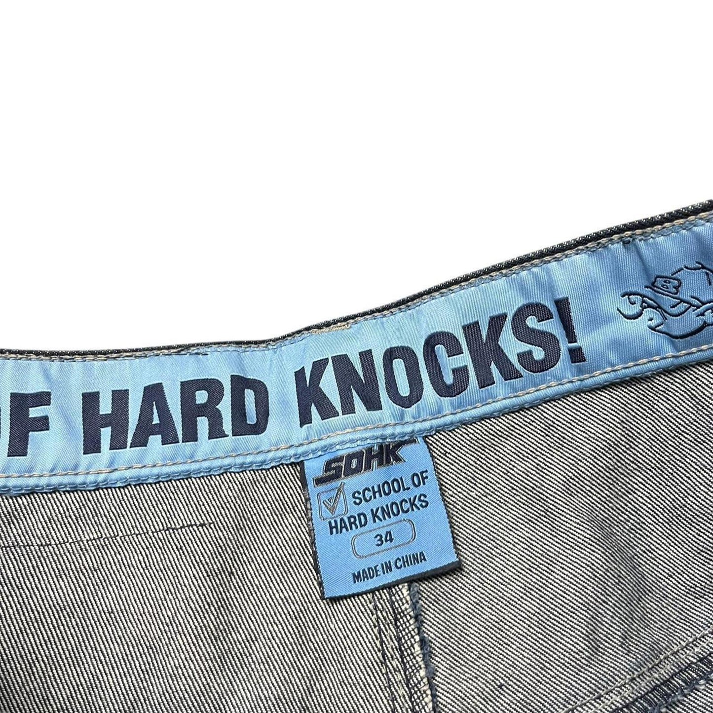 School Of Hard Knocks Navy Baggy Jorts