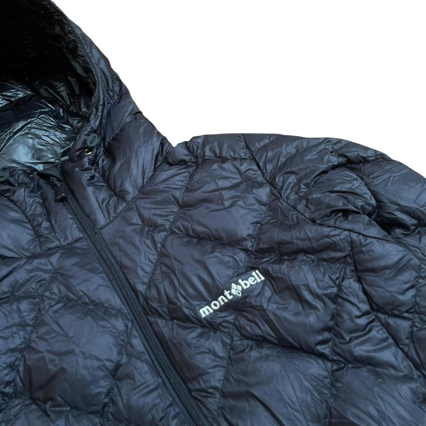 Montbell Lightweight Diamond Stitch Down Jacket Black