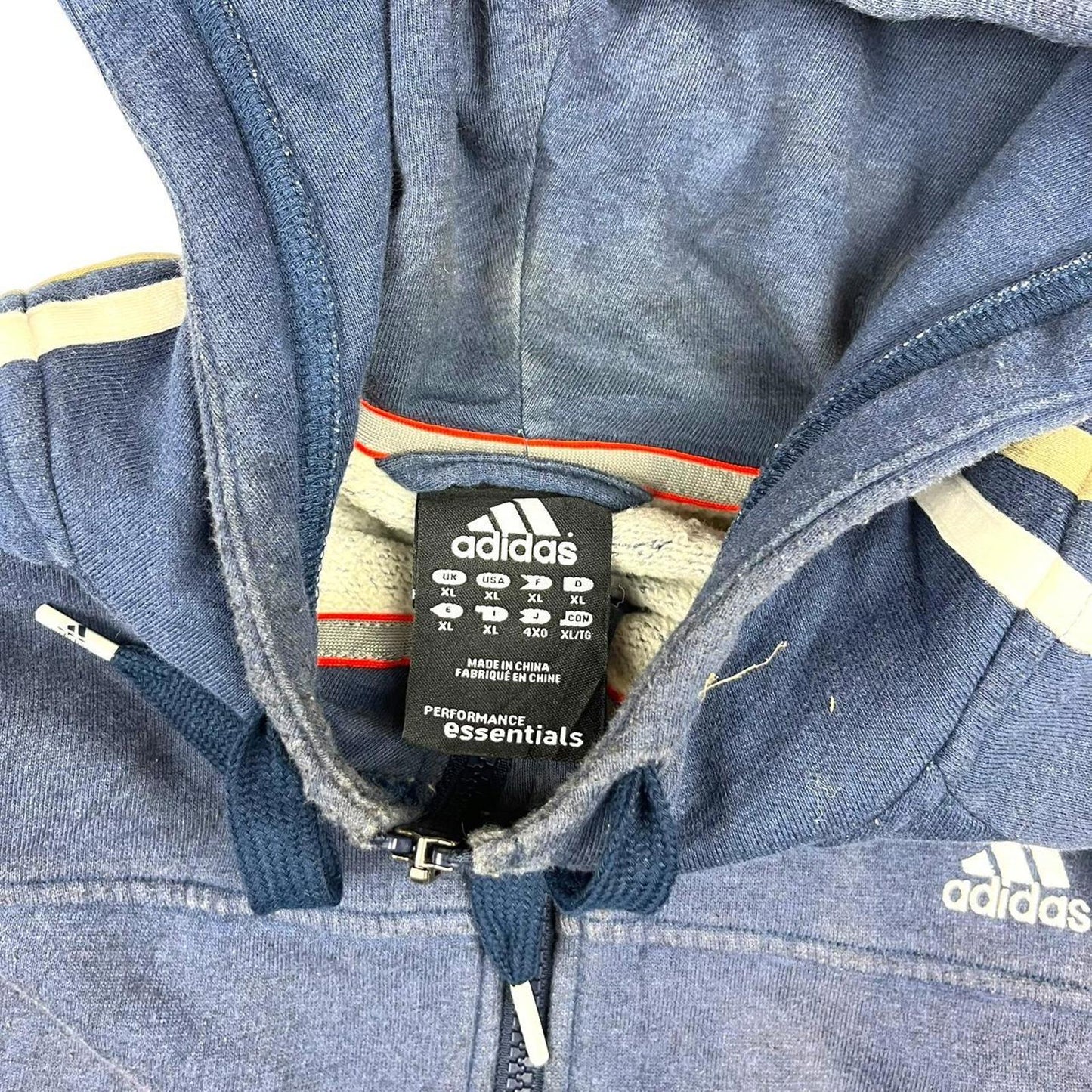 Adidas Essentials Hoodie Blue