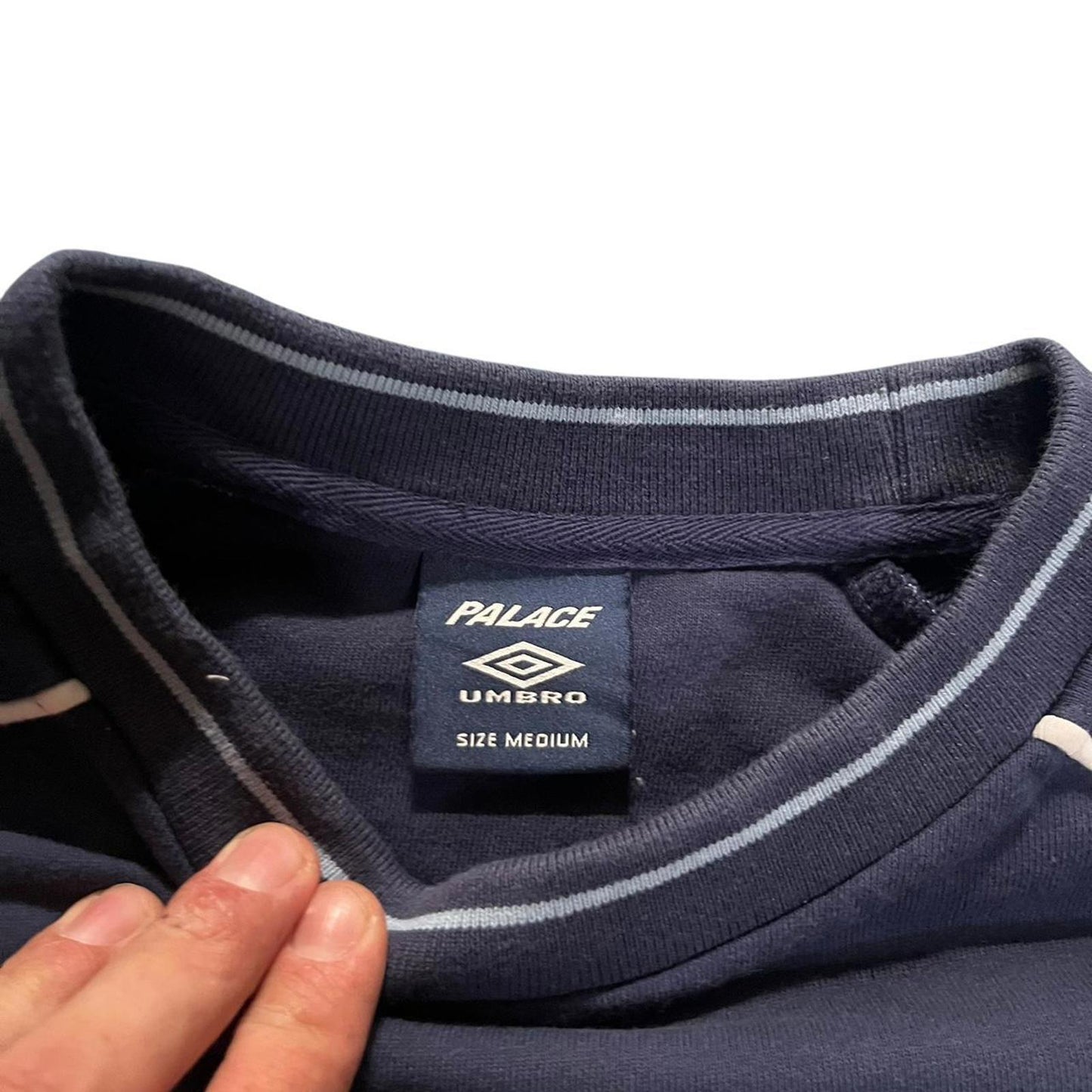 Palace Umbro Palio Blue Navy Sweatshirt