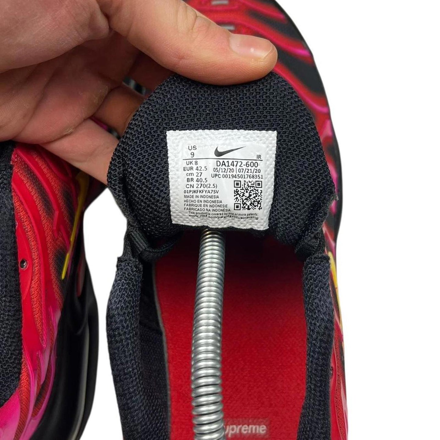 Nike Air Max Plus Tn Supreme University Red