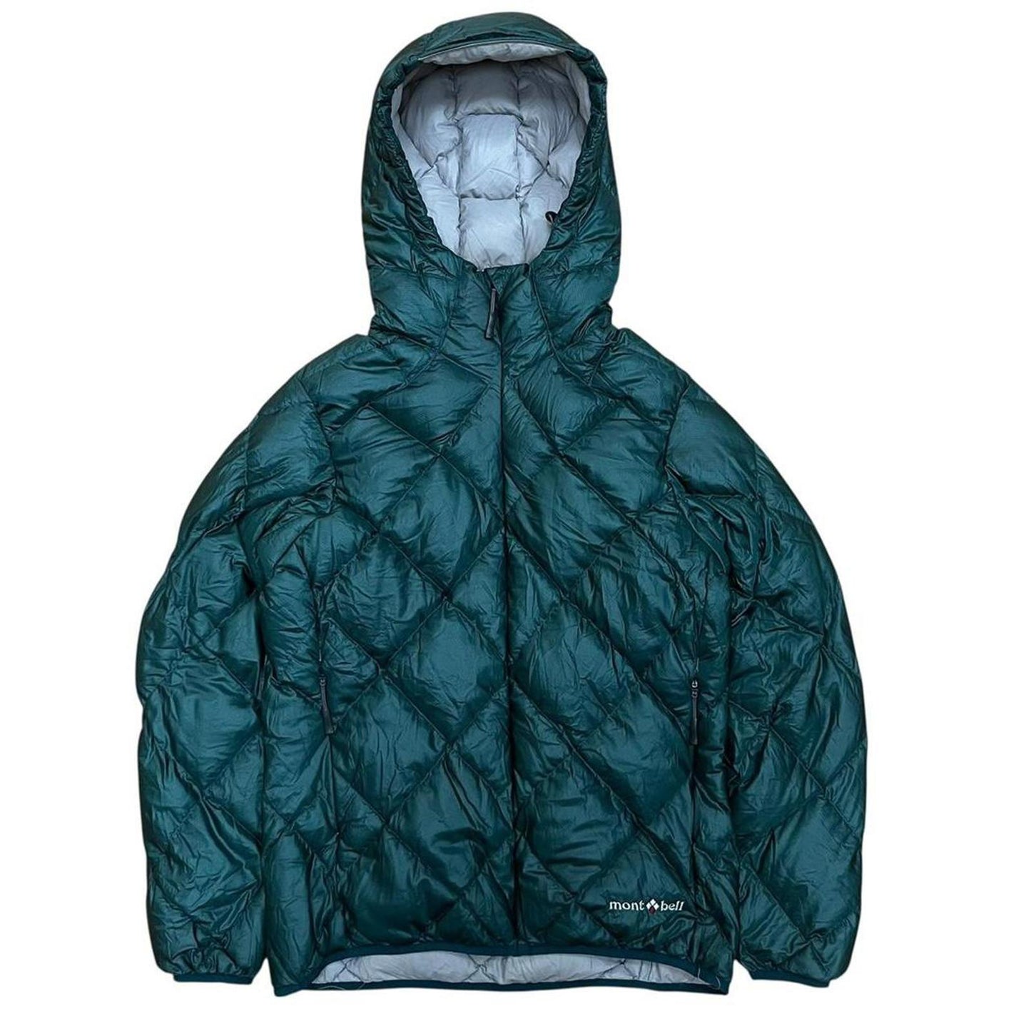 Montbell Lightweight Diamond Stitch Down Jacket Green