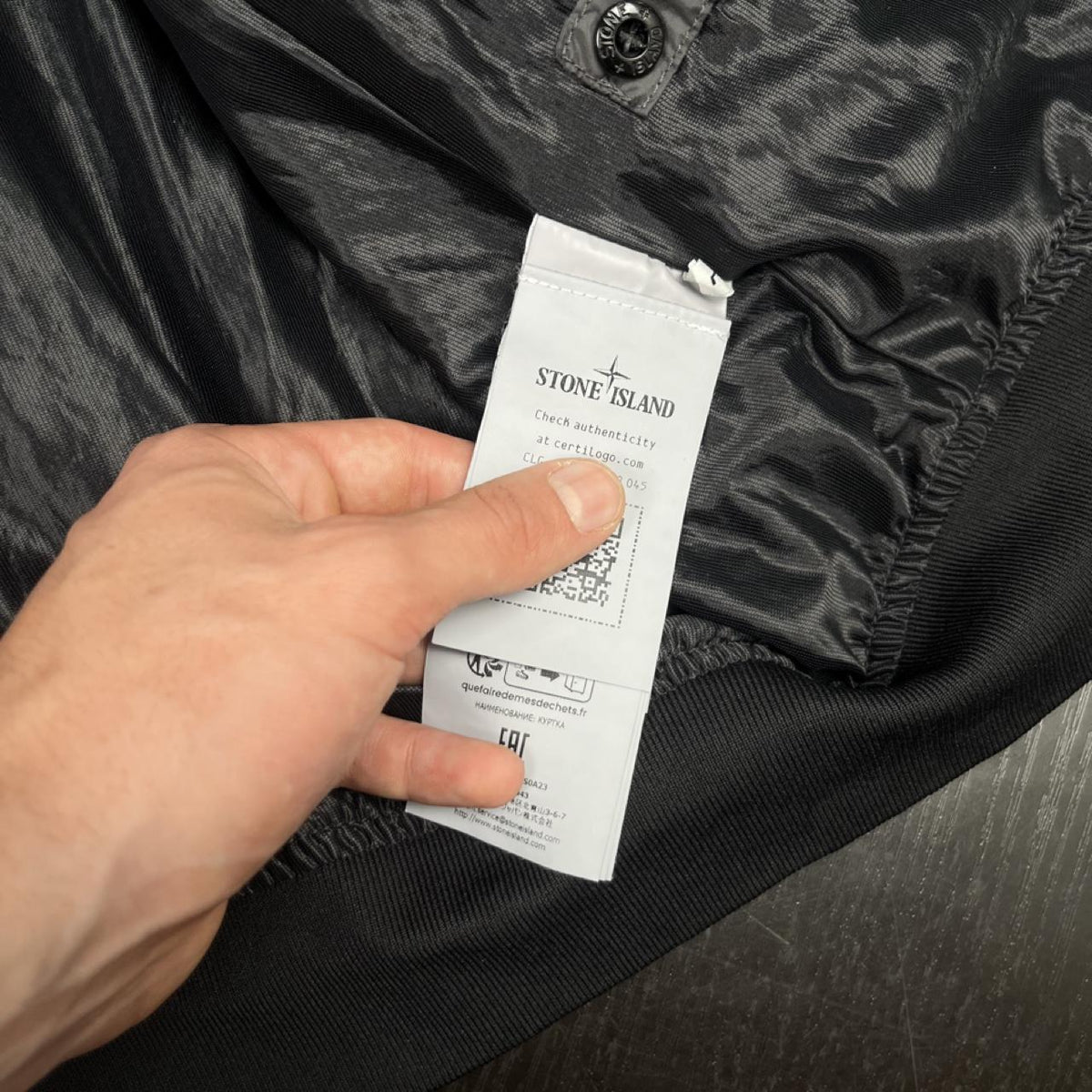 Stone Island Crinkle Reps Jacket - L
