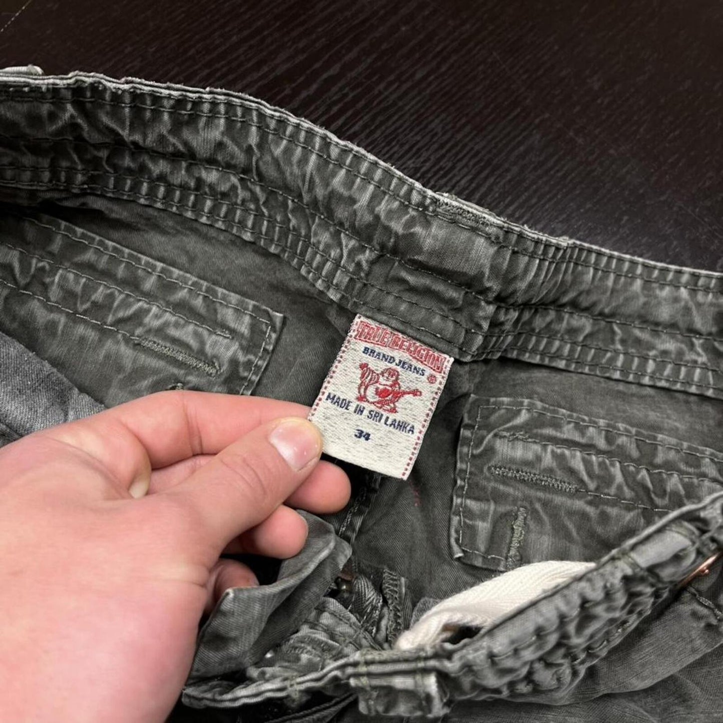 True Religion Big Stitch Jeans - W34