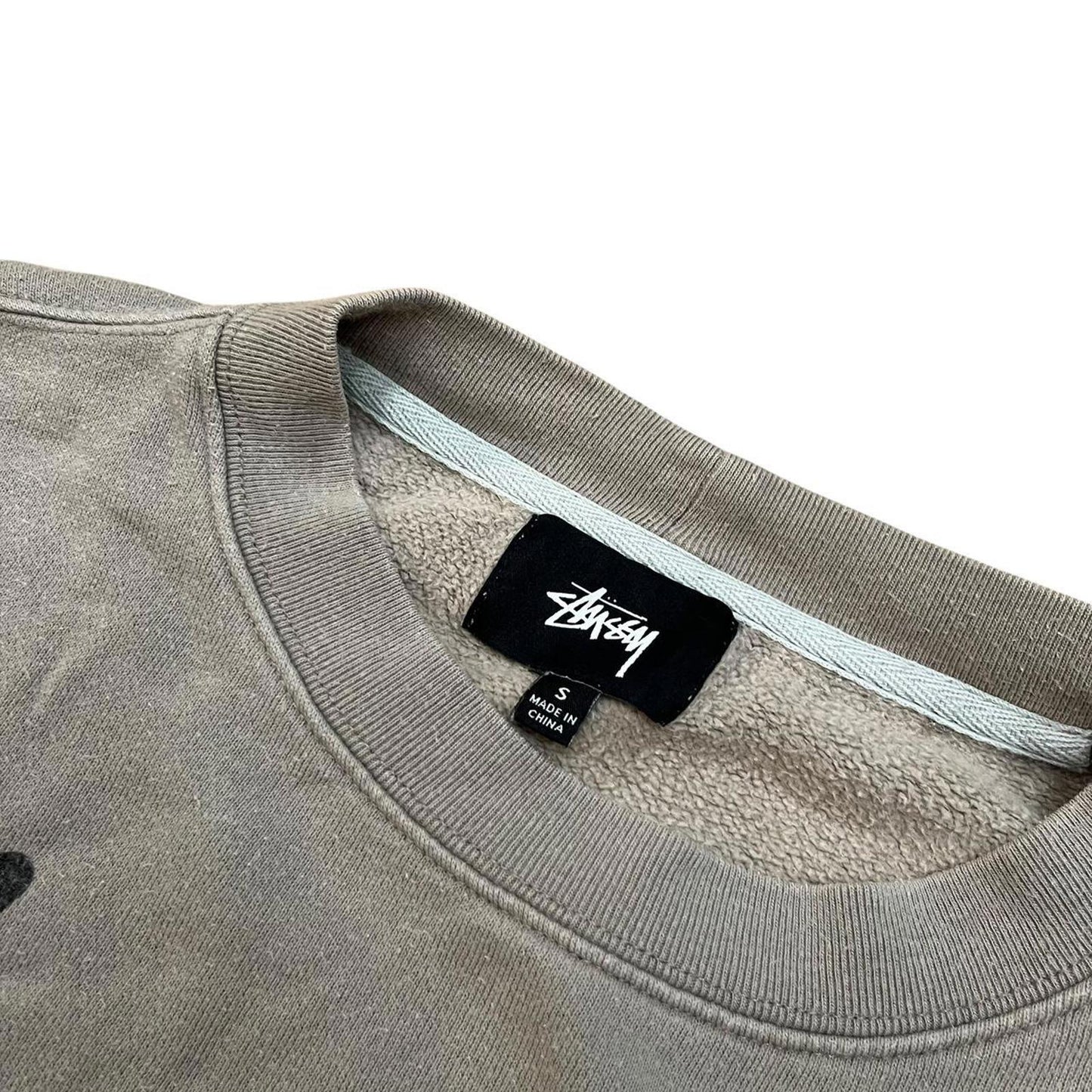 Stussy Reverse Logo Crewneck