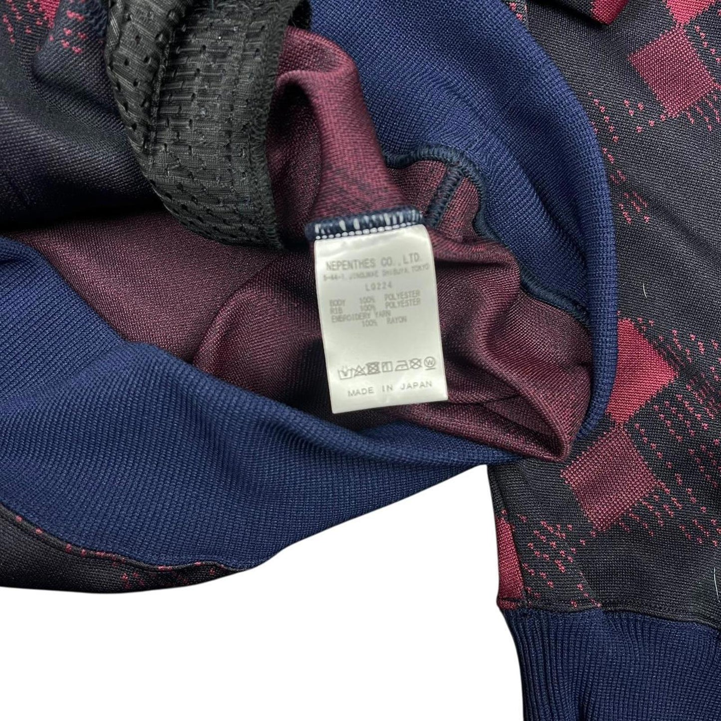 Needles Track Jacket Pink Purple Black