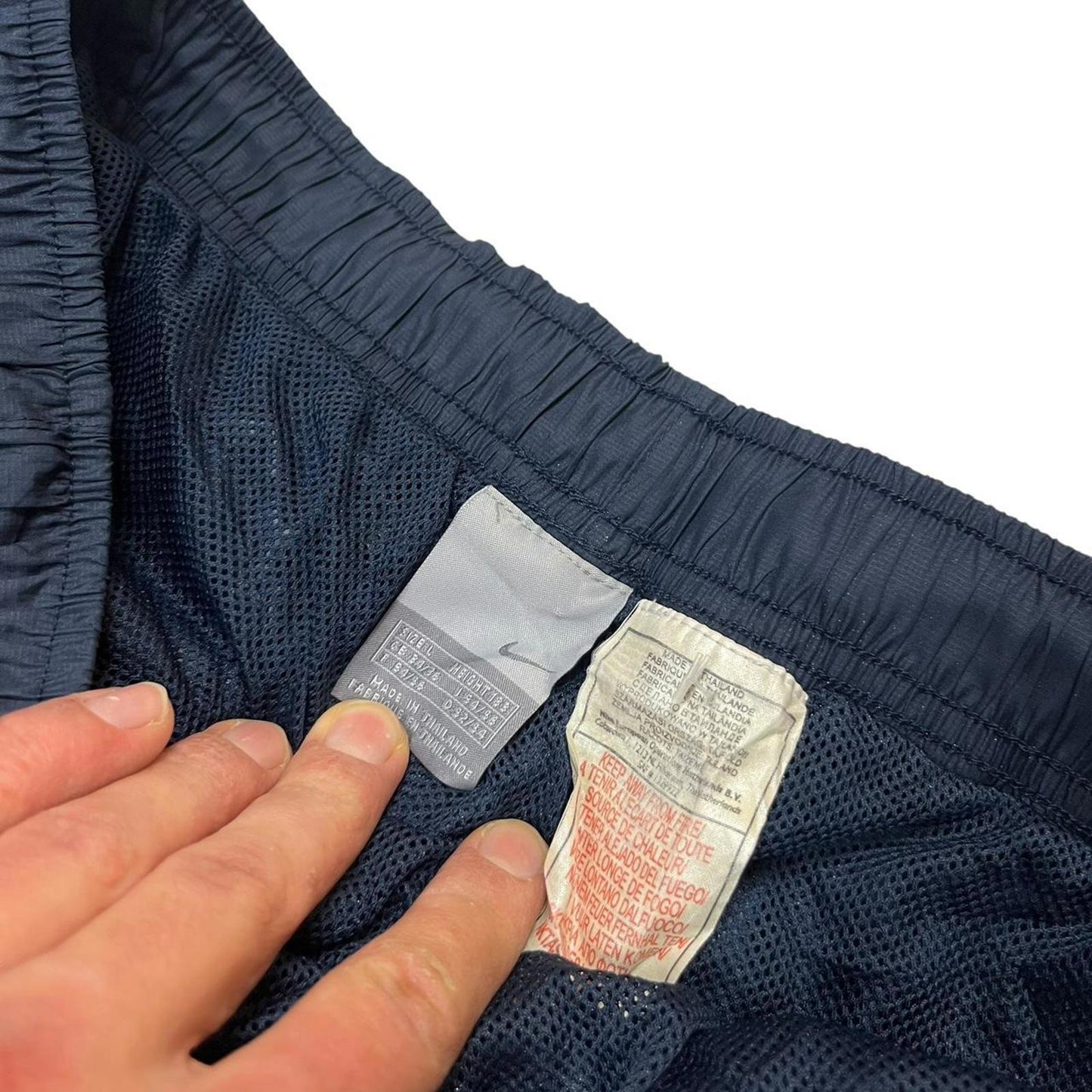 Nike Shox Navy Blue Track Pants