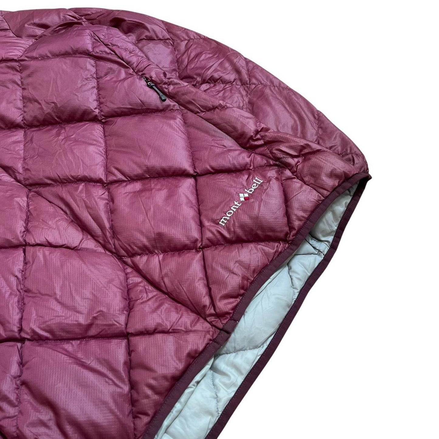 Montbell Lightweight Diamond Stitch Down Jacket Purple