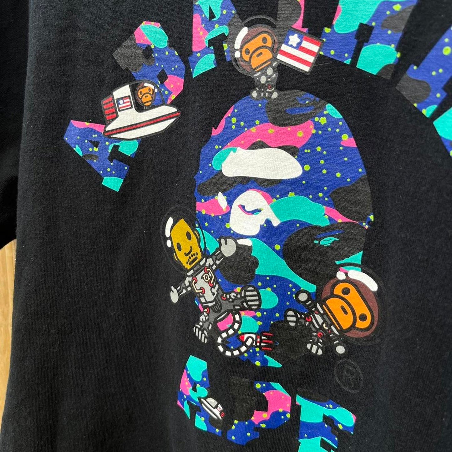 Bape Kid Cudi Moon Man T-shirt