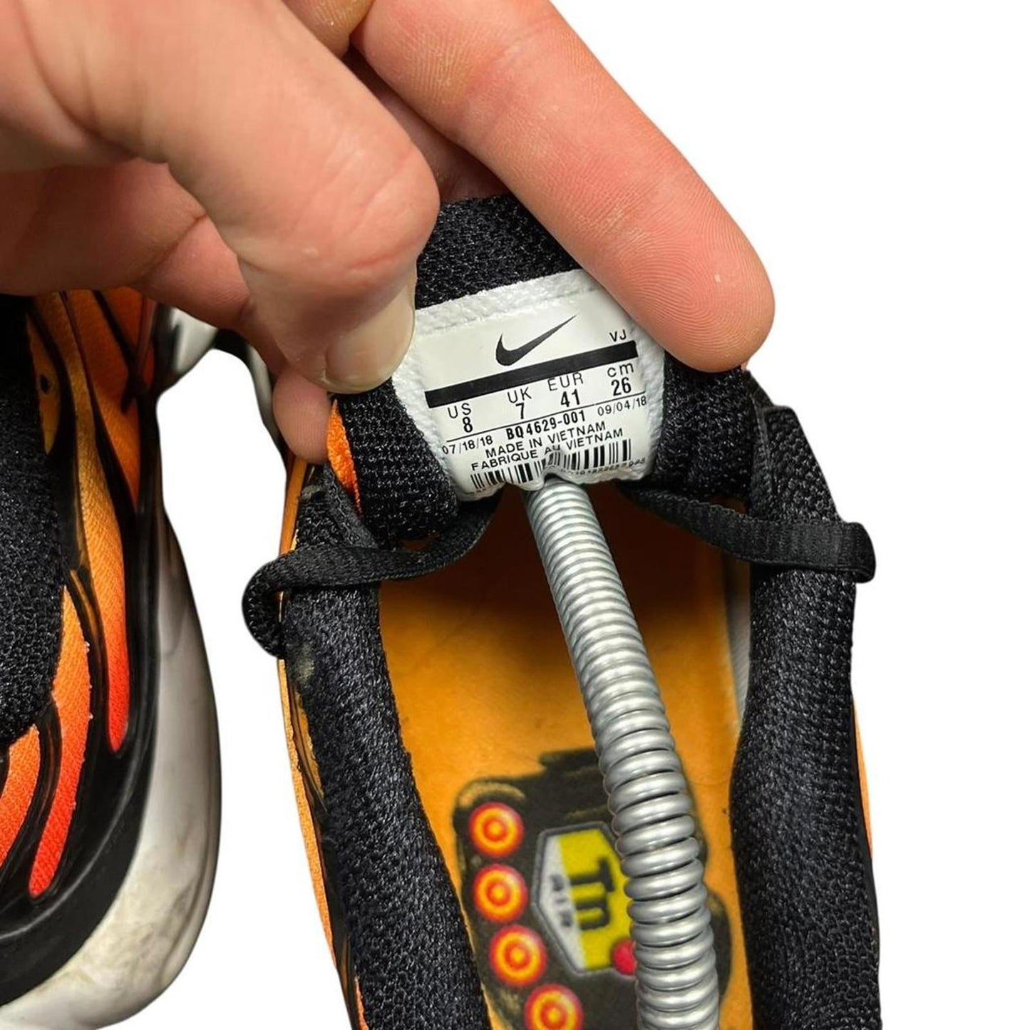 Nike Air Max Plus Tn Og Pimento 2018 Orange Black