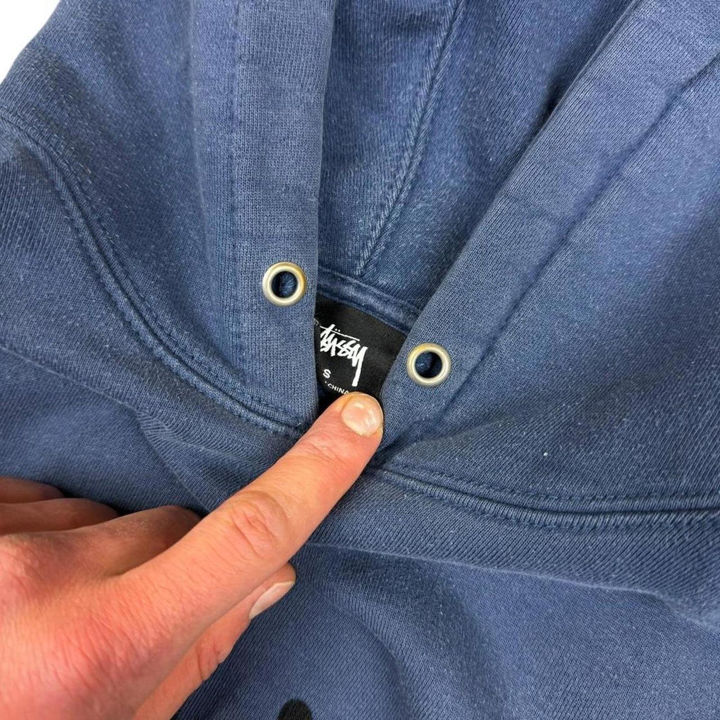 Stussy Hoodie Blue - S