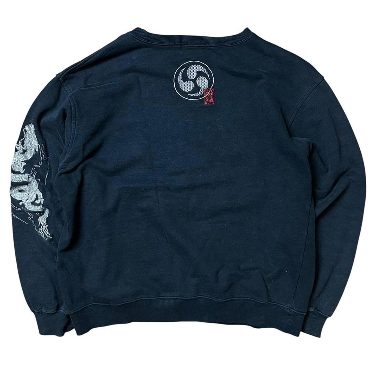 Karakuri Embroidered Knit Jumper