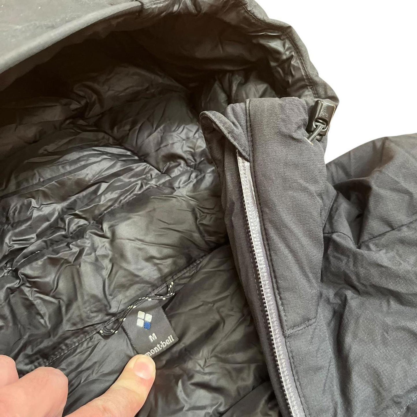 Montbell Lightweight Gore-Tex Waterproof Down Jacket Black