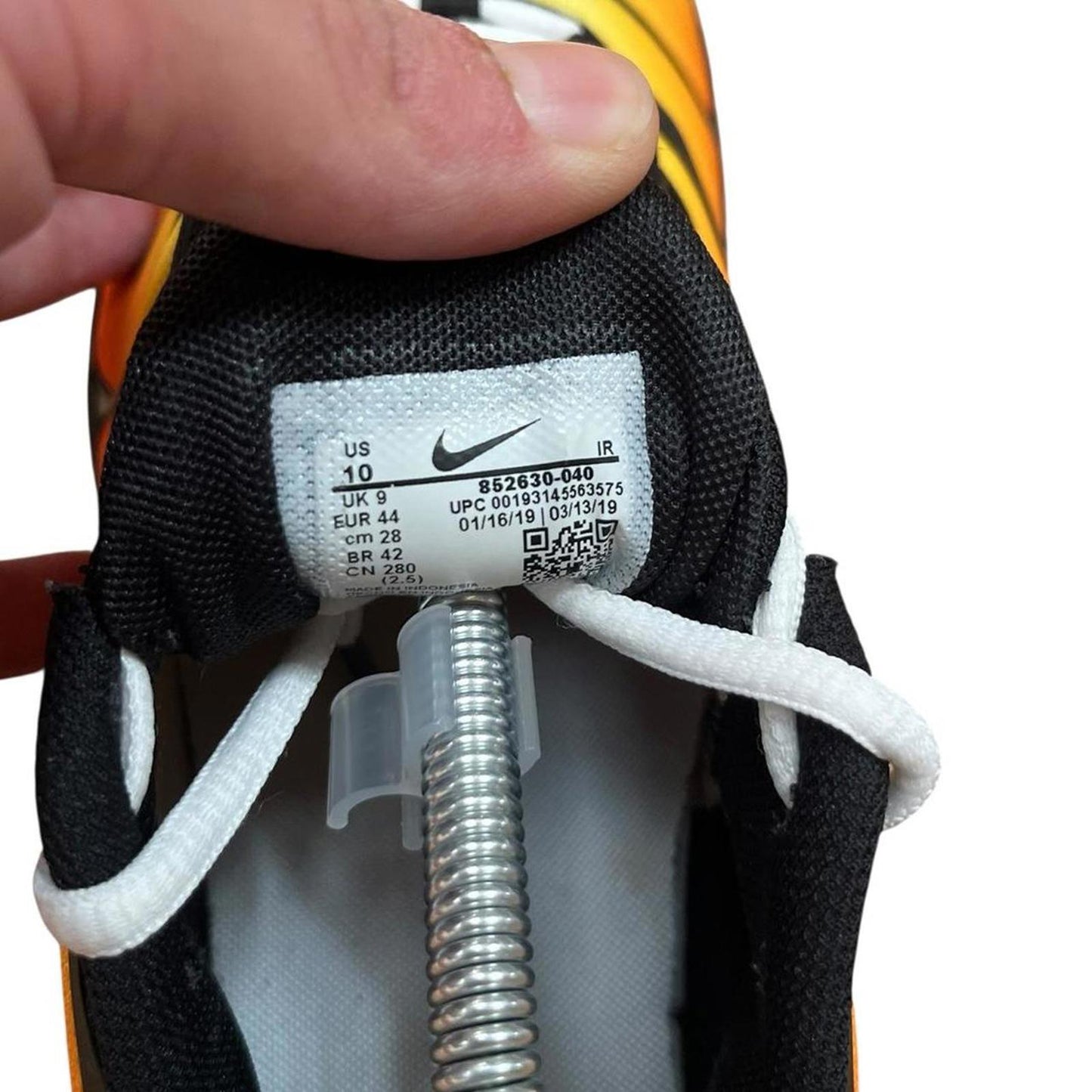Nike Air Max Plus Tn Tiger Orange Black White