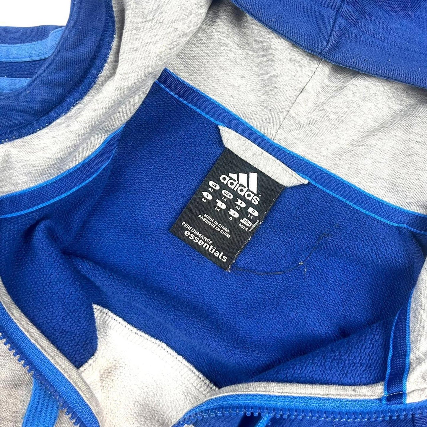Adidas Essentials Hoodie Blue