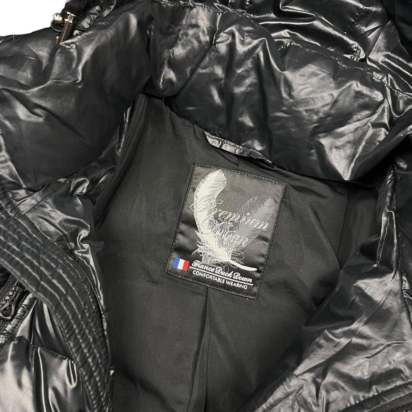 Japanese 00s Fur Down Jacket