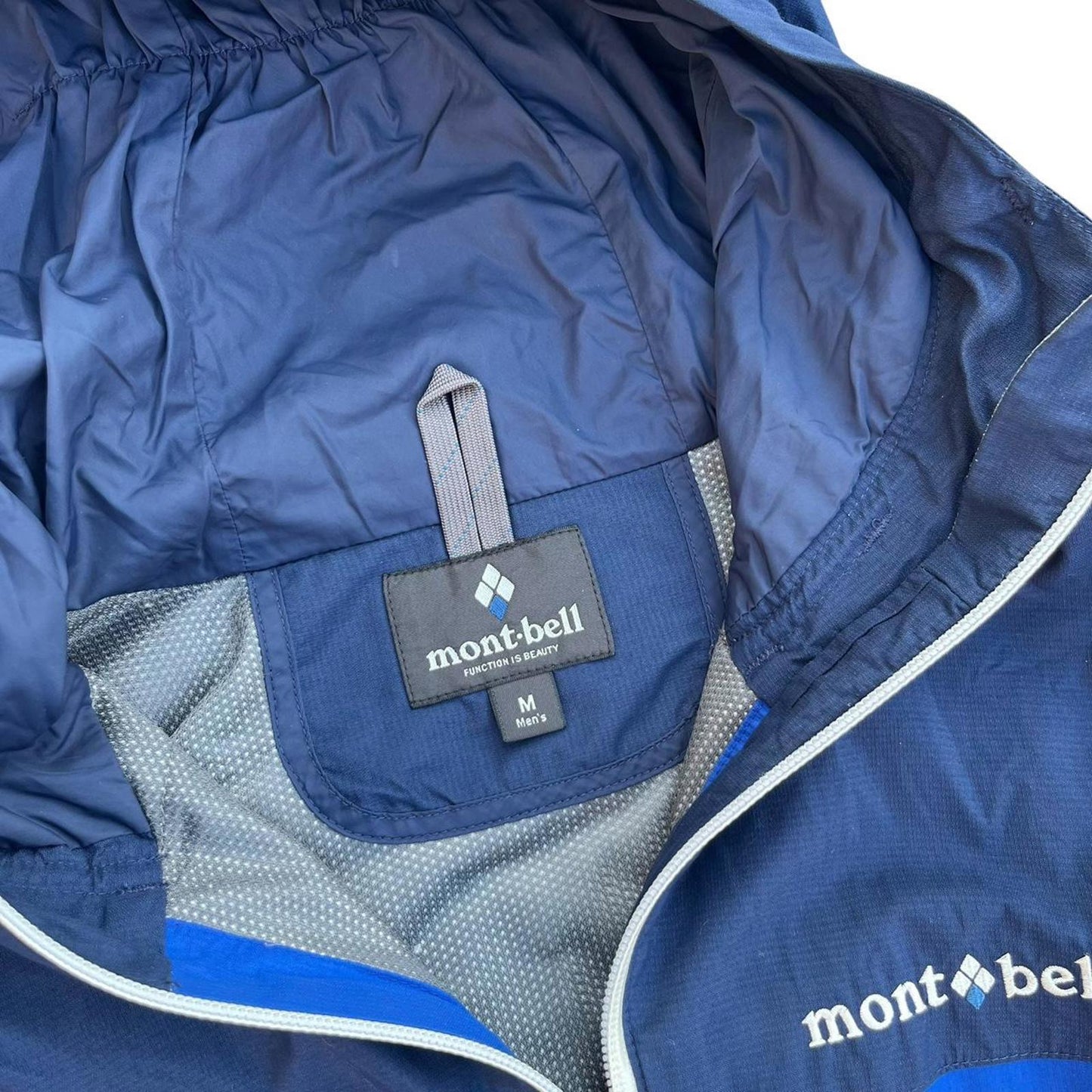 Montbell Lightweight Blue Two Tone Jacket