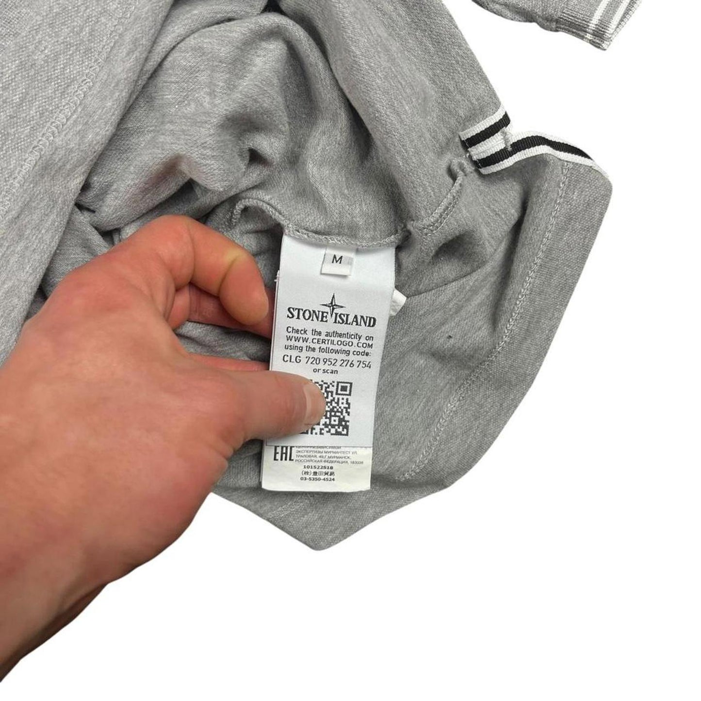 Stone Island Polo Grey