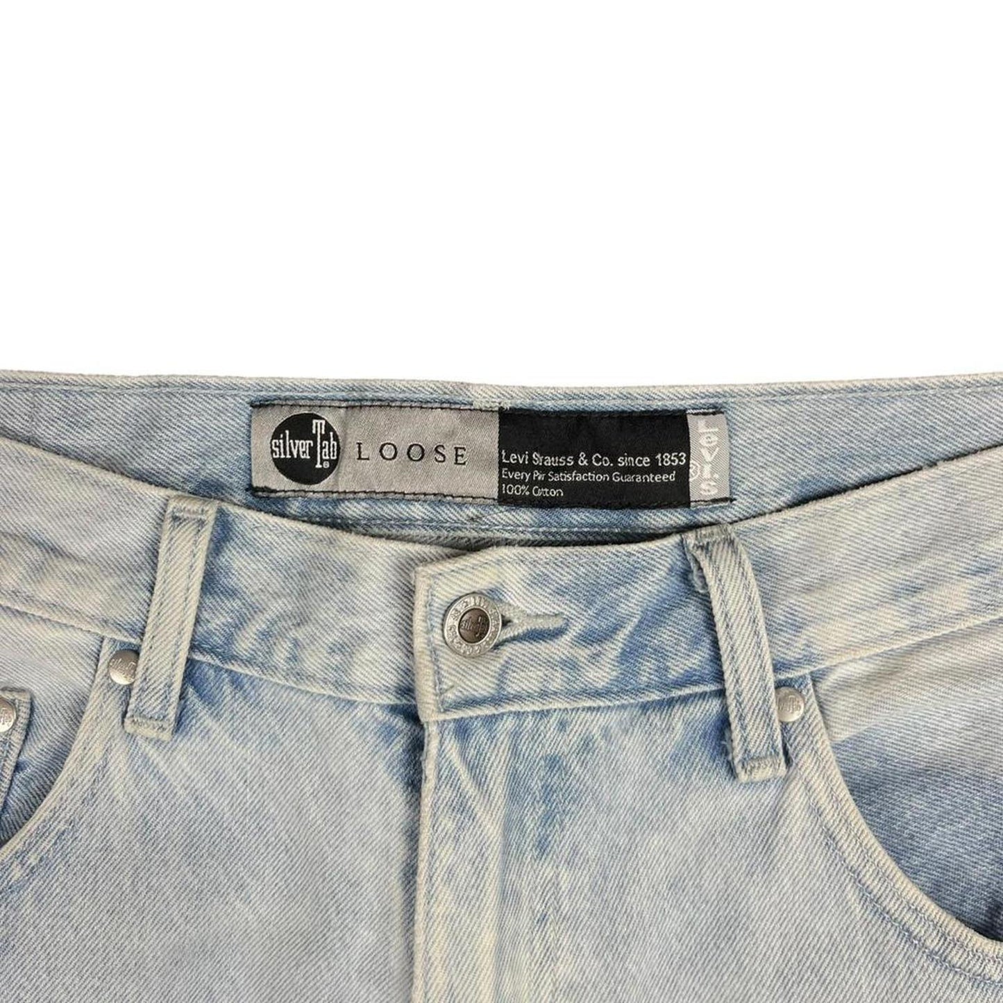 Levis Silver Tab Acid Wash Jeans