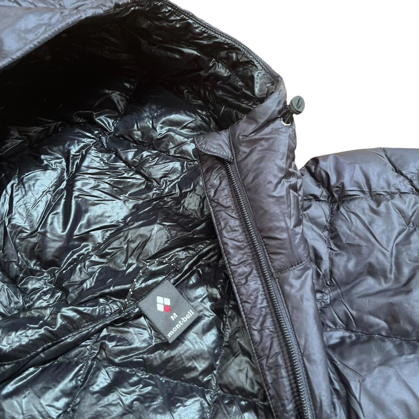 Montbell Lightweight Diamond Stitch Down Jacket Black