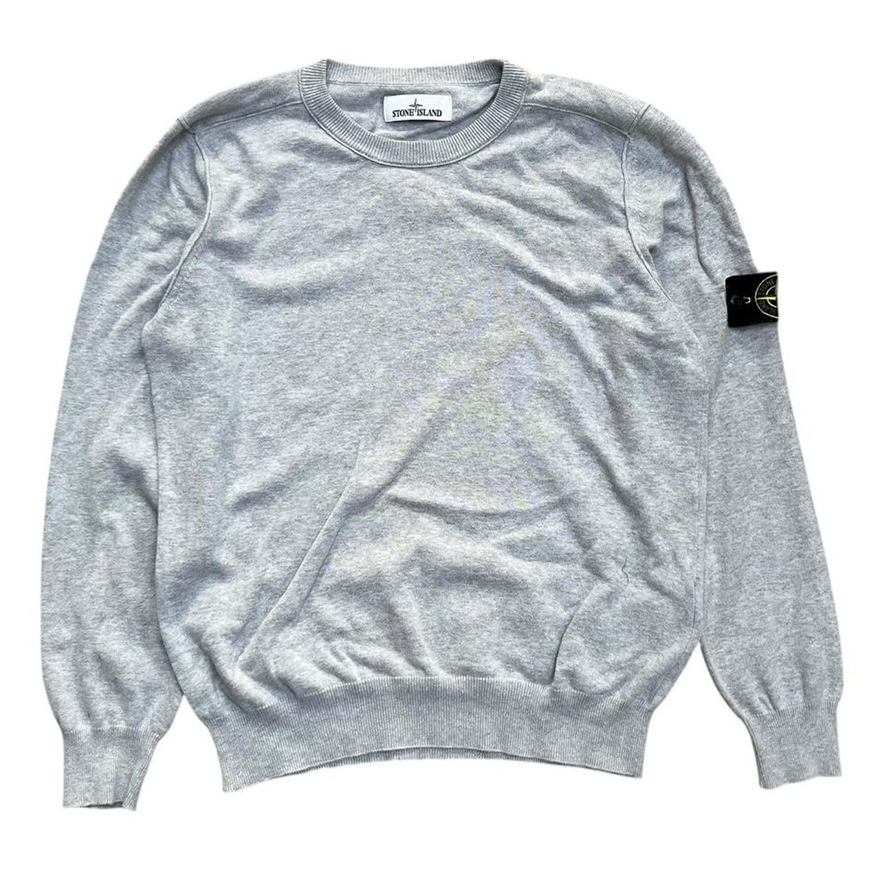 Stone Island Knit Crewneck Grey
