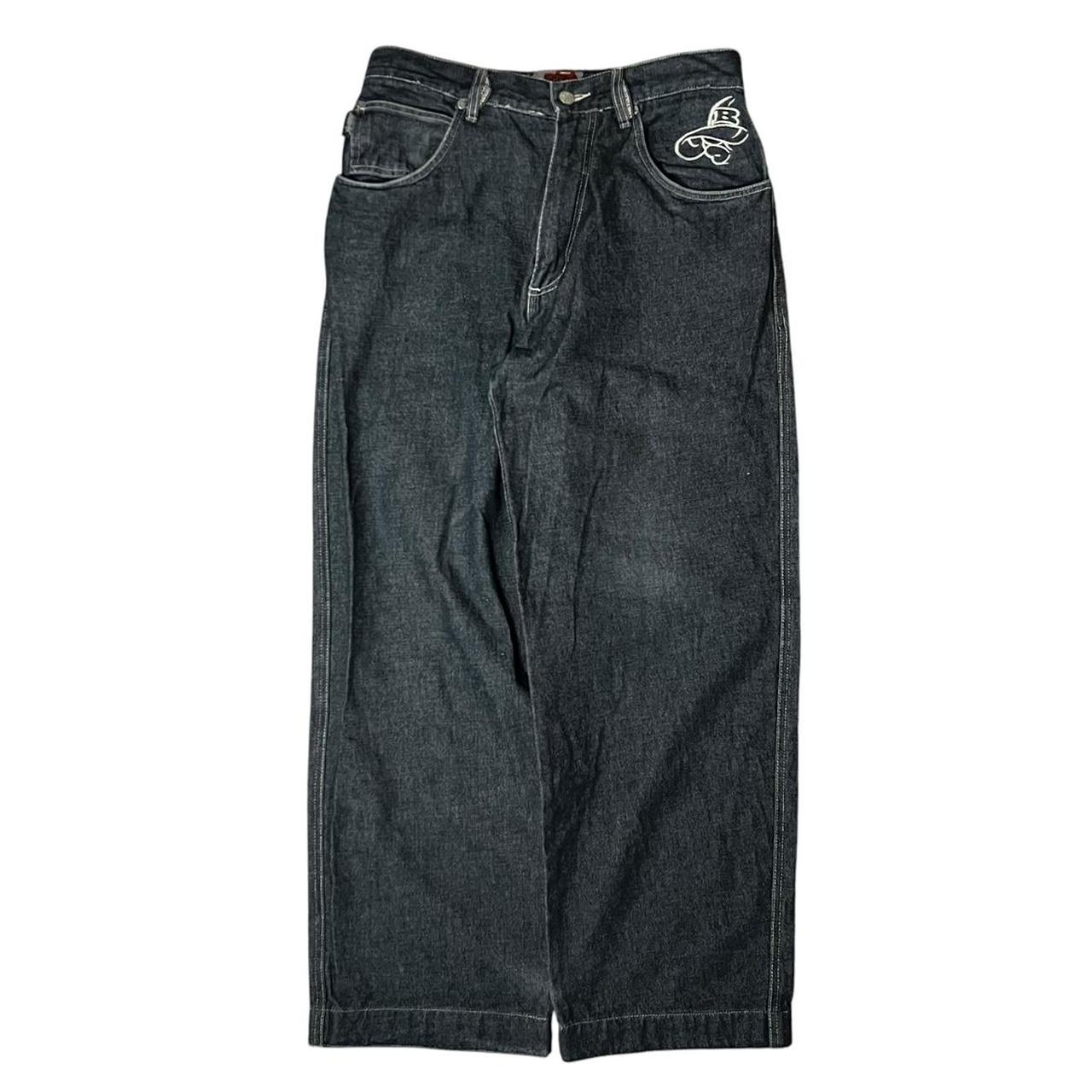 School Of Hard Knocks Bulldog Black Jeans