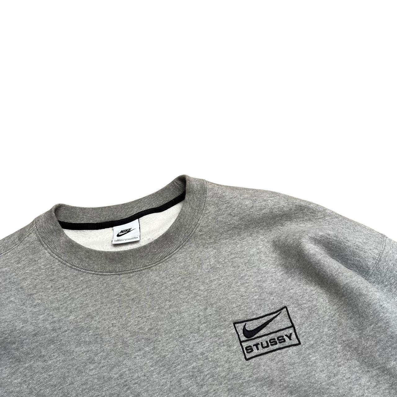 Stussy x Nike Grey Sweatshirt Jumper