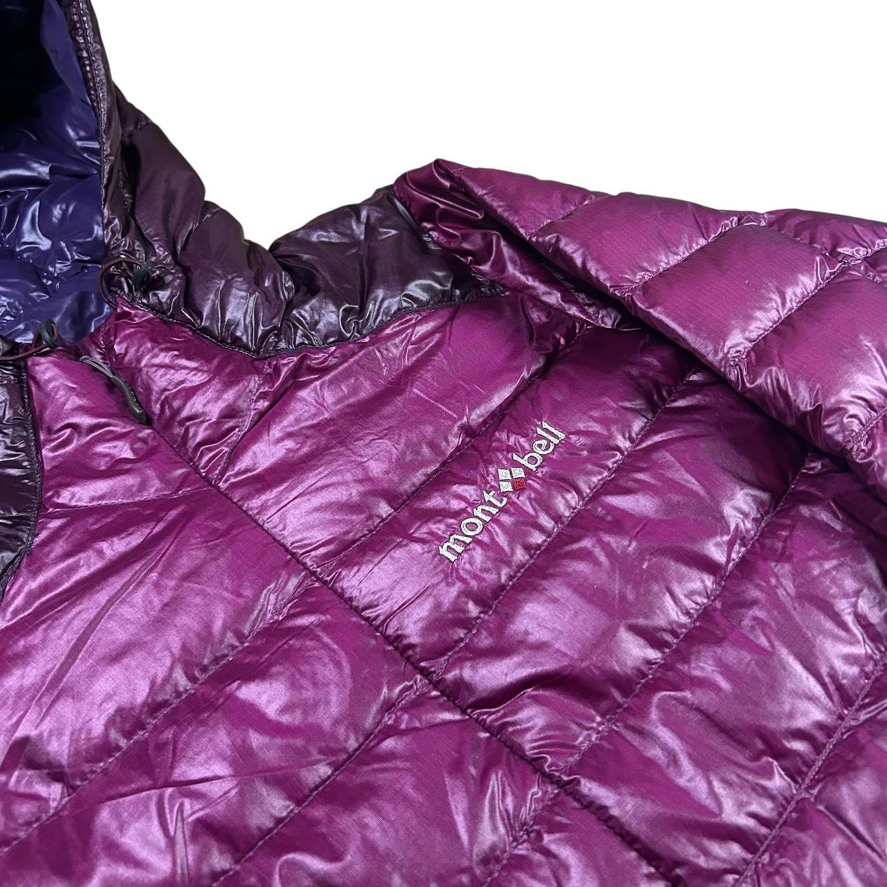 Montbell Lightweight Down Jacket Purple Two Tone
