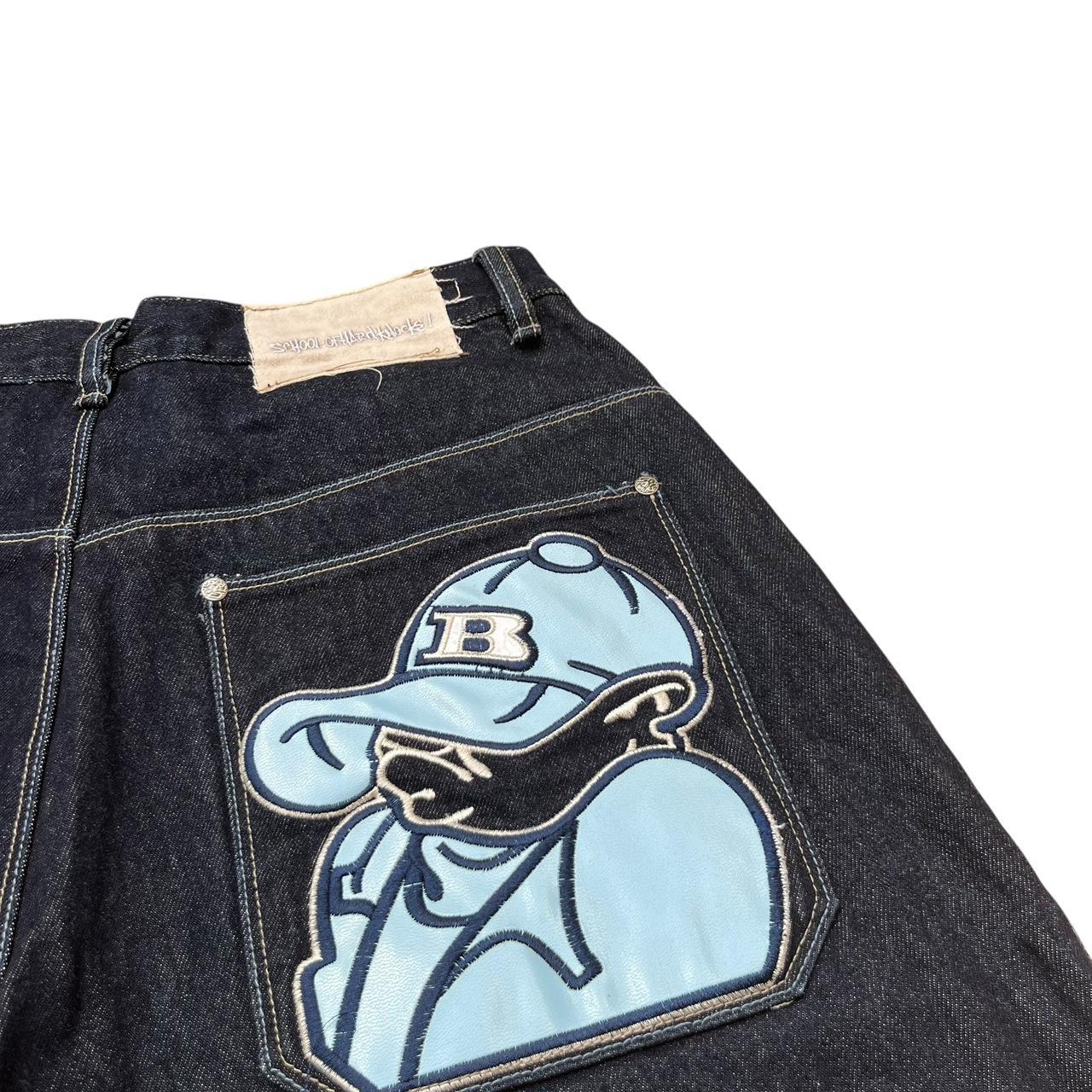 School Of Hard Knocks Navy Baggy Jorts