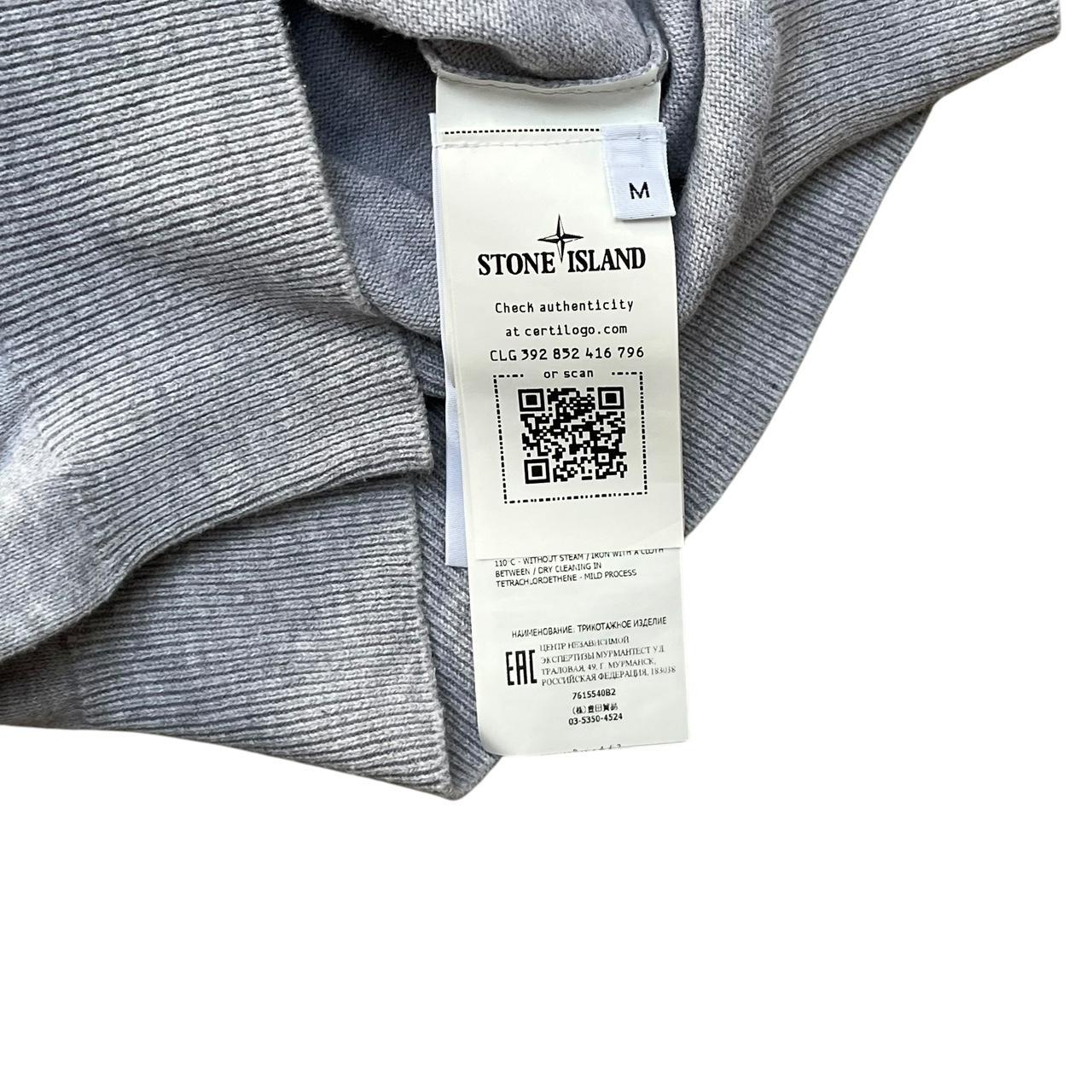 Stone Island Knit Crewneck Grey
