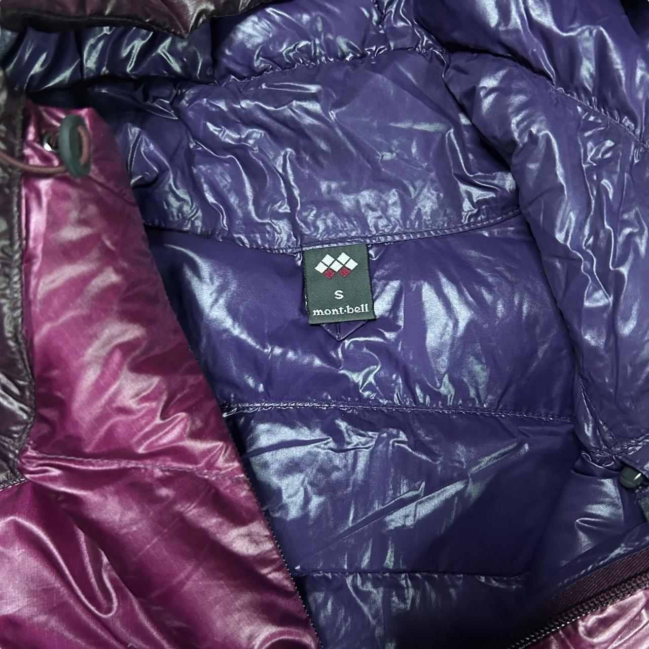 Montbell Lightweight Down Jacket Purple Two Tone