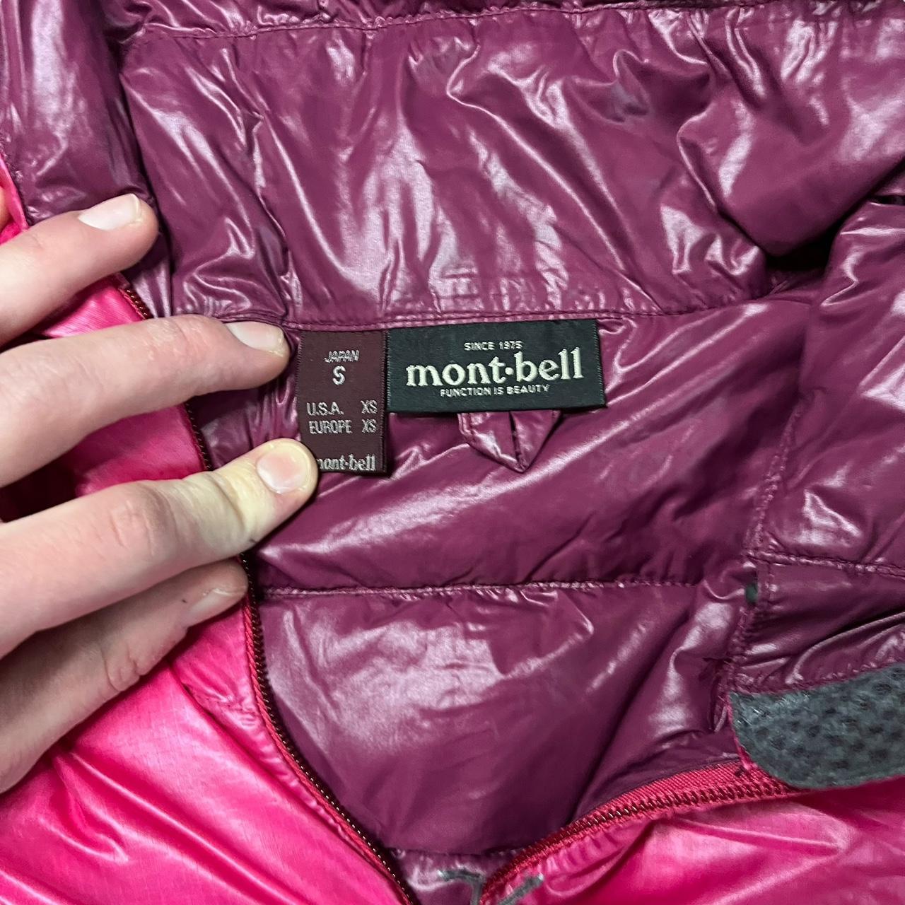 Montbell Lightweight Down Jacket Pink