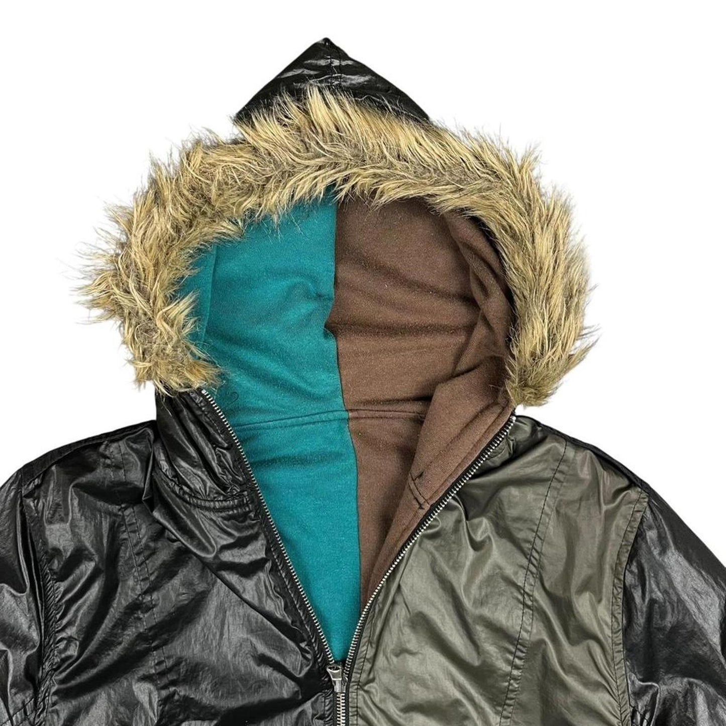 Japanese Archive Two Tone Fur Jacket