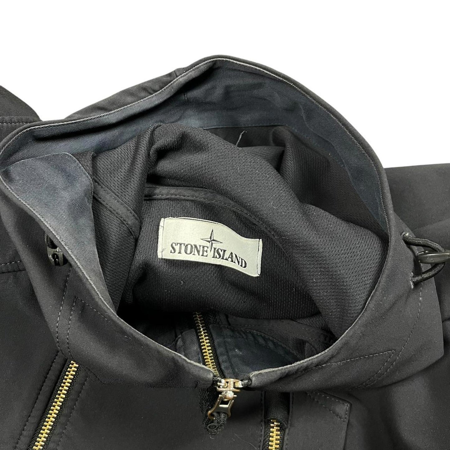 Stone Island Soft Shell-R Jacket Black