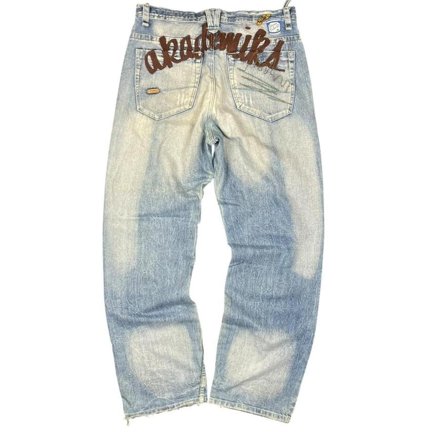 Akademiks Embroidered Jeans - W34