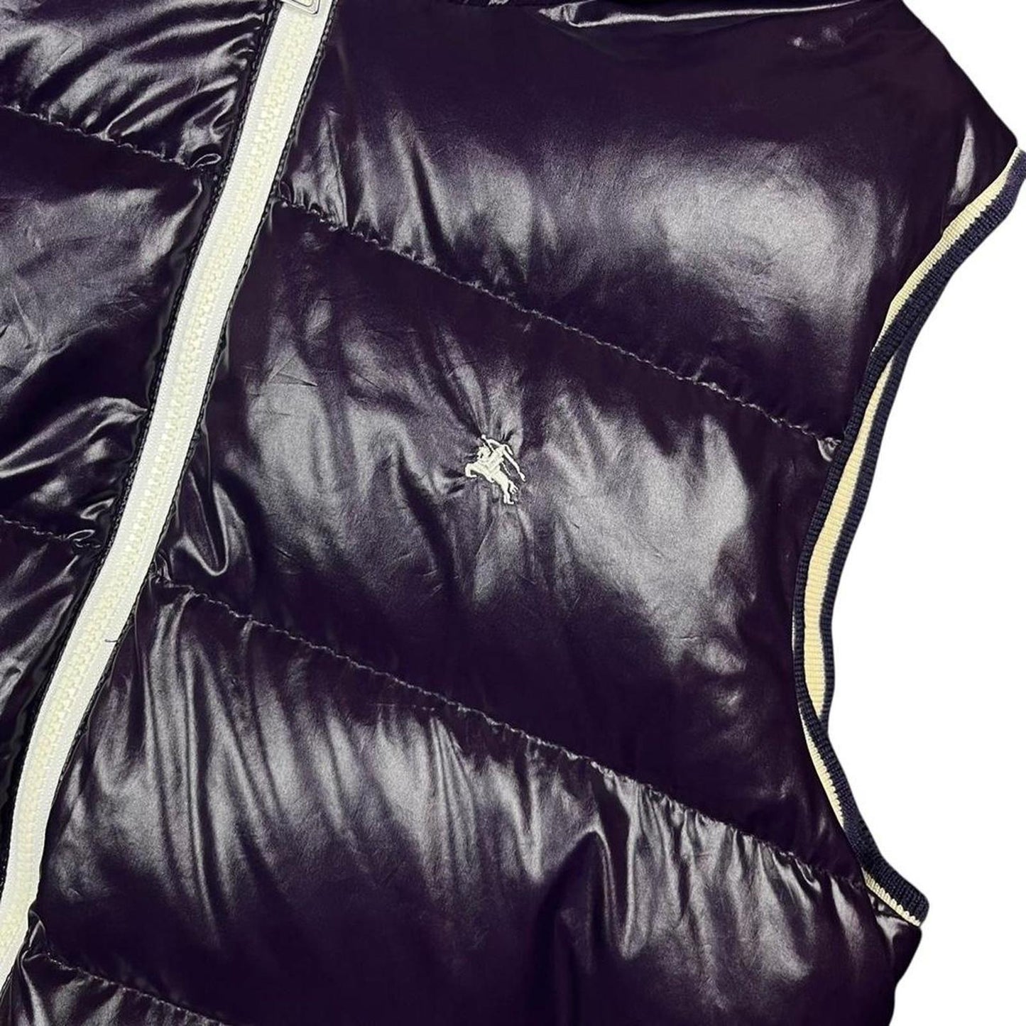 Burberry Black Label Down Gilet Purple