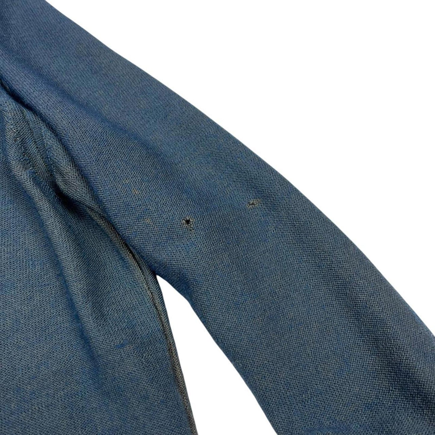 Stone Island Lightweight Knit Crewneck Blue Brown Accents