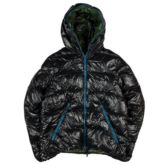 Duvetica Goose Down Jacket Black Blue