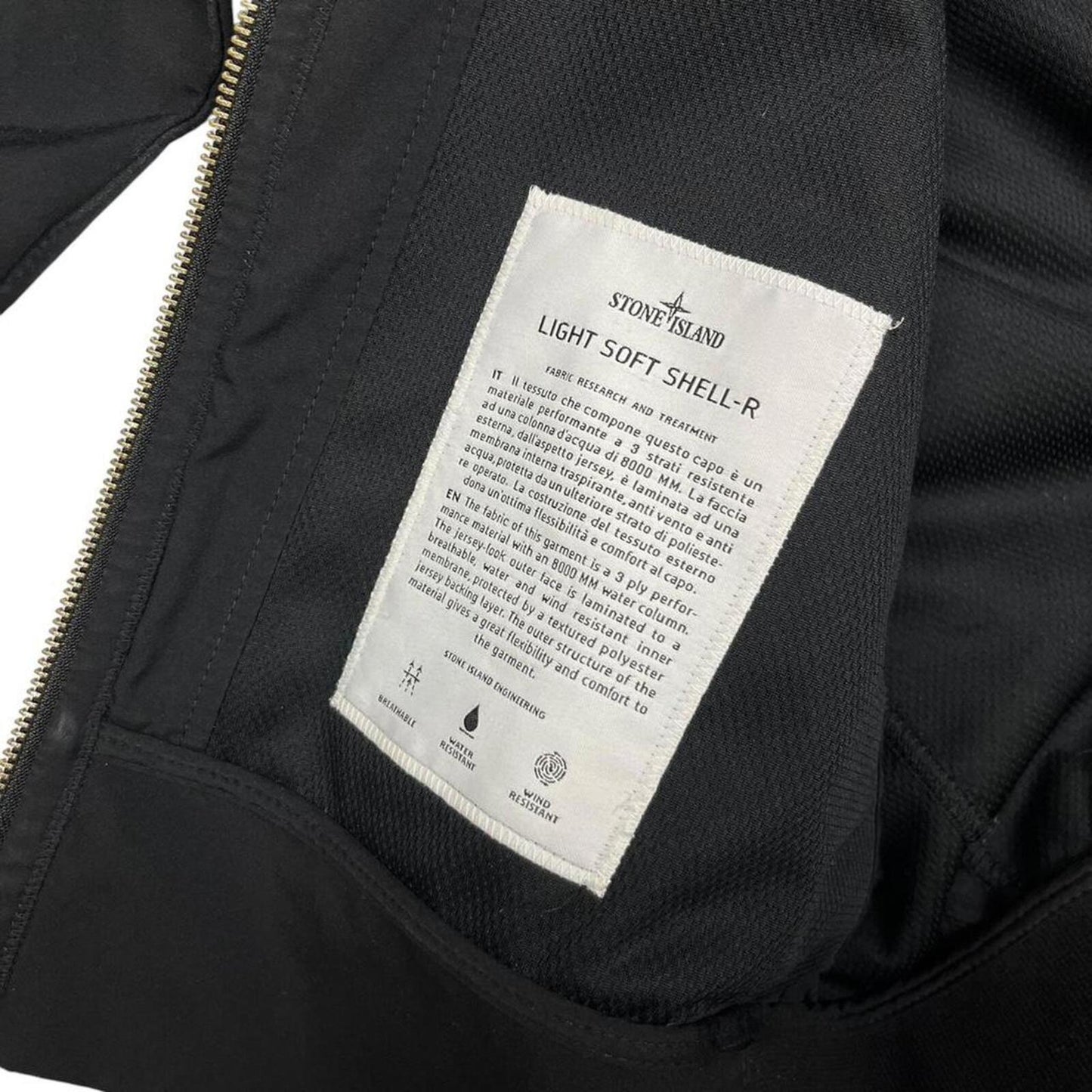 Stone Island Soft Shell Jacket - L