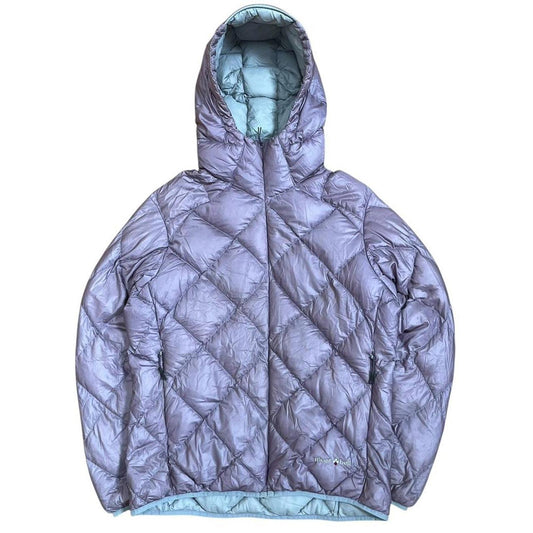 Montbell Lightweight Diamond Stitch Down Jacket Purple Lilac