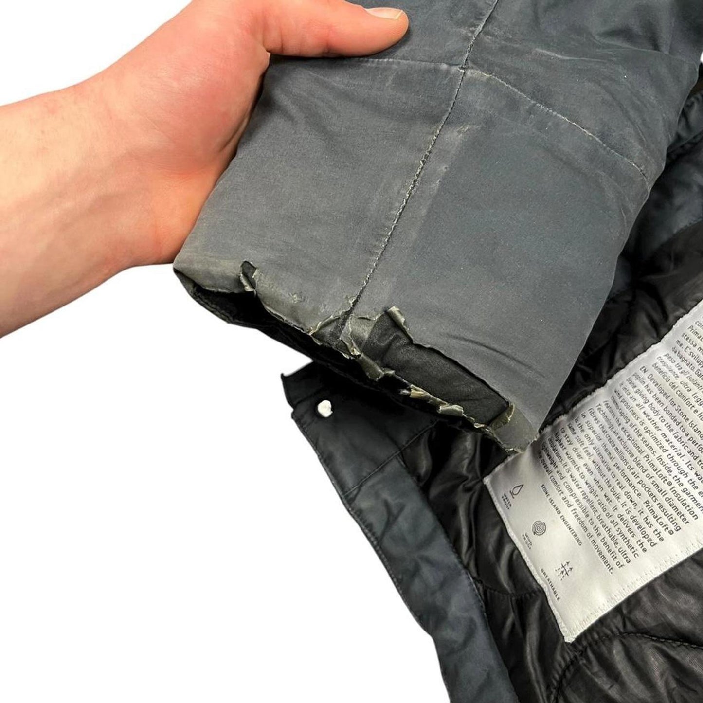 Stone Island 3L Performance Cotton Primaloft Jacket
