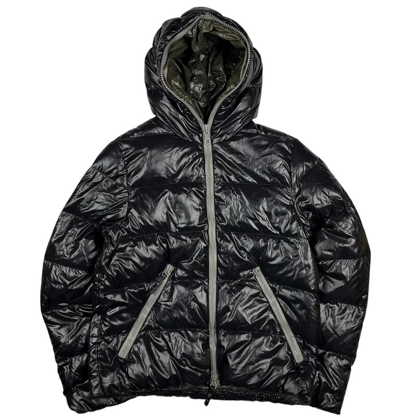 Duvetica Goose Down Jacket Black Cream