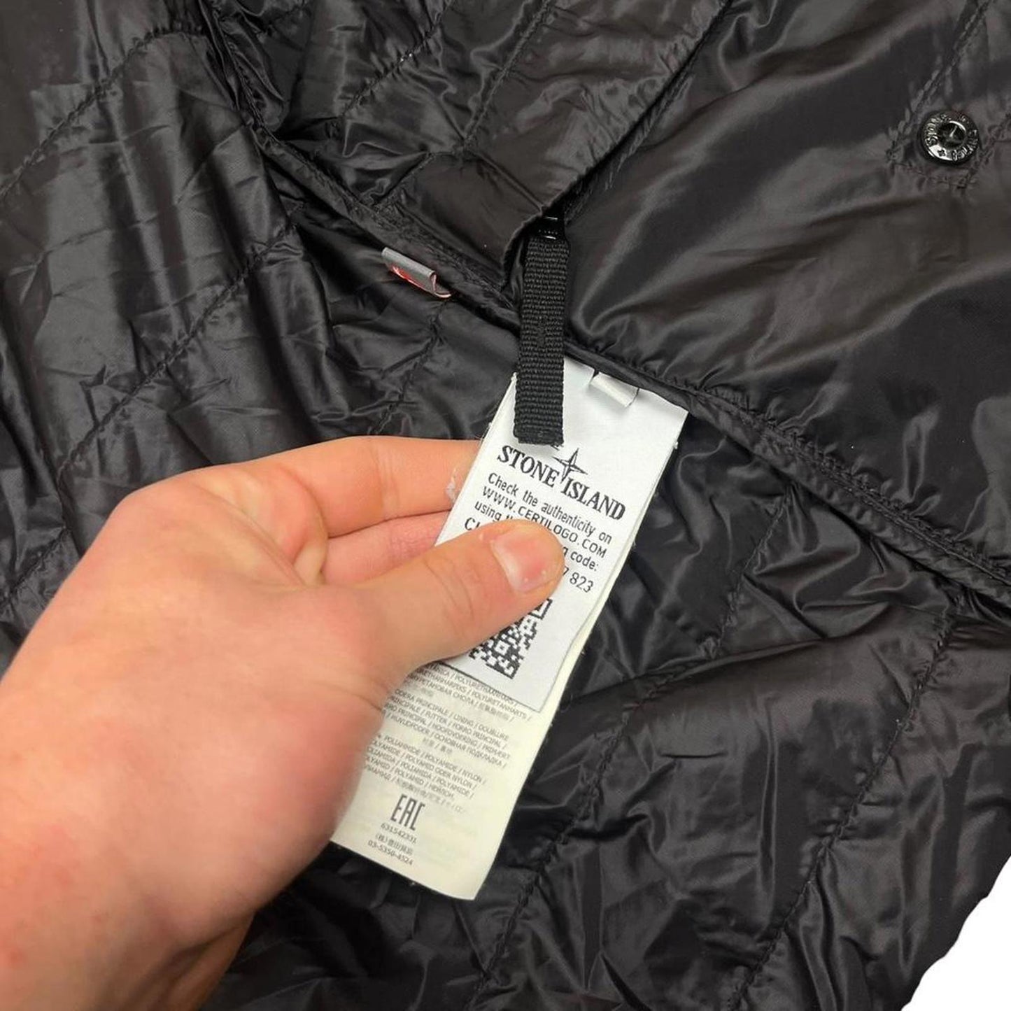 Stone Island Micro Ripstop Primaloft Packable Jacket Brown - M