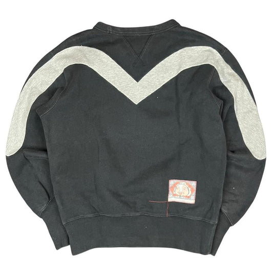 Evisu Diacock Sweatshirt Black Grey